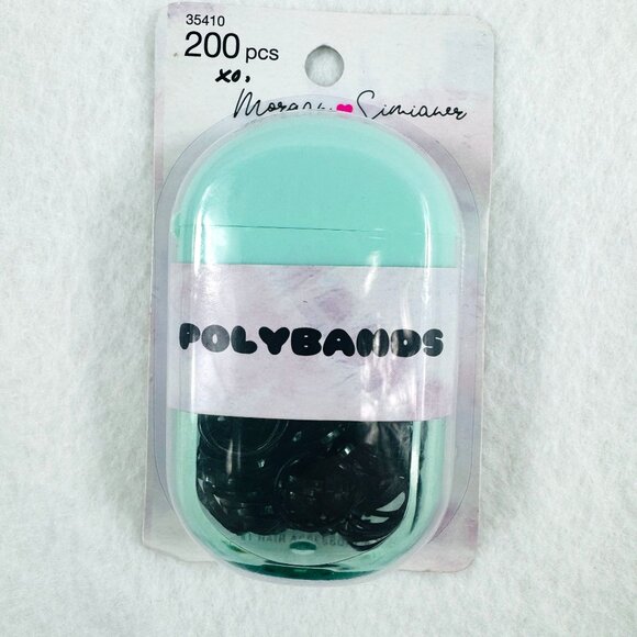 Scunci Polybands & Elastics Hairbands 200 ct & 12 ct Assorted Colors 10-Pack - Picture 3 of 6